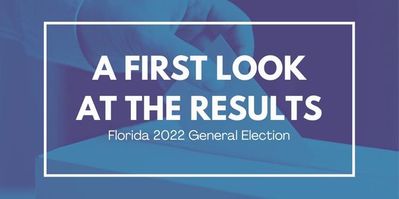 Florida Elections a first look at the results