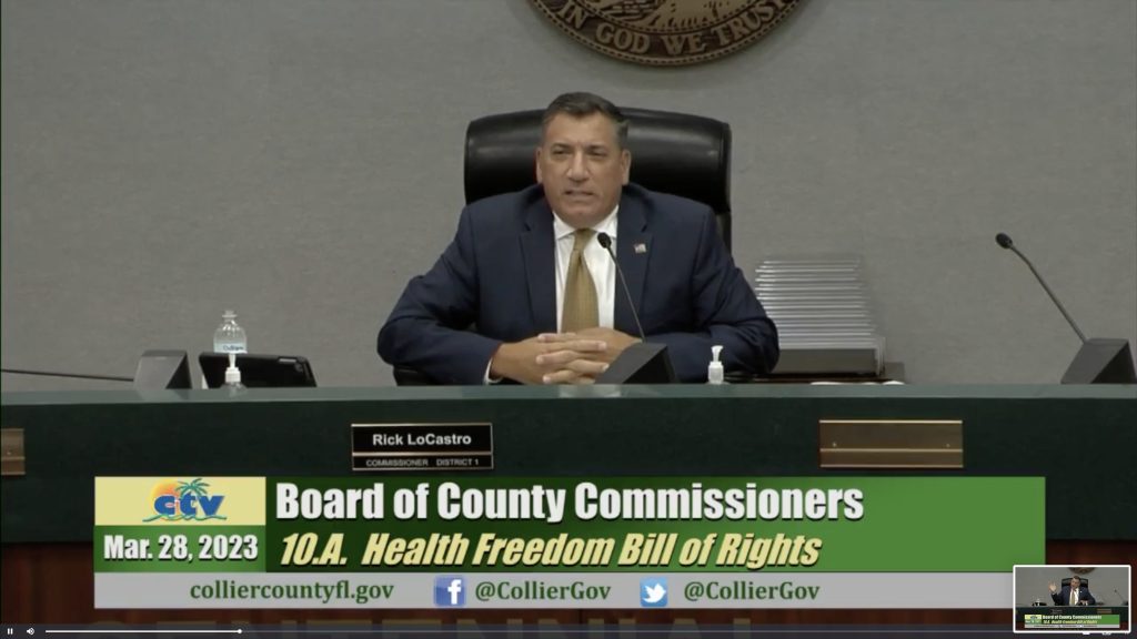 Rick LoCastro Health Freedom Bill of Rights