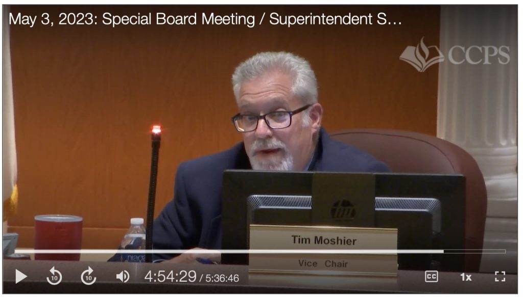 Timothy Moshier 5-3-23