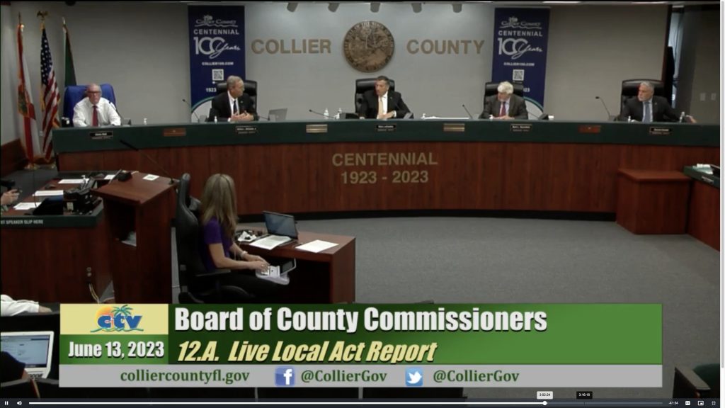 Collier County Board of County Commissioners 2023