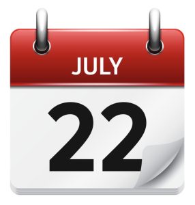 July 22