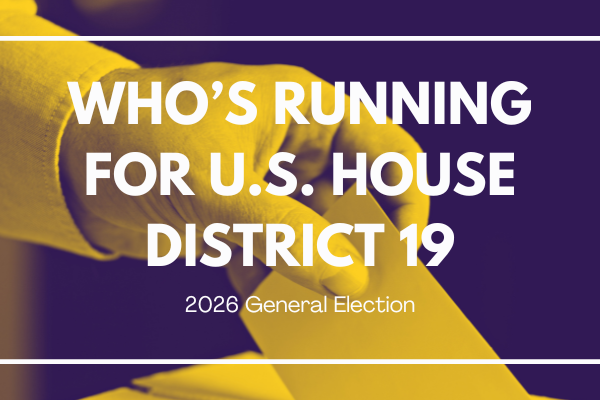 Who's running for Congressional District 19 – 2026 General Elections