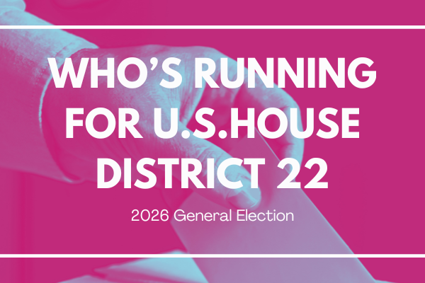 Who's running for Congressional District 22 – 2026 General Elections