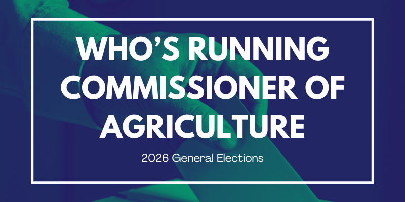 Who's running for Florida Commissioner of Agriculture – 2026 General Elections