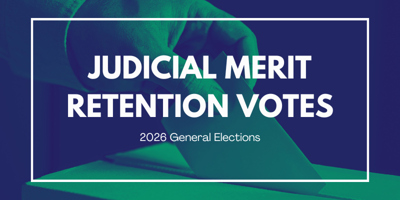 Judicial Merit Retention Votes 2026 General Election