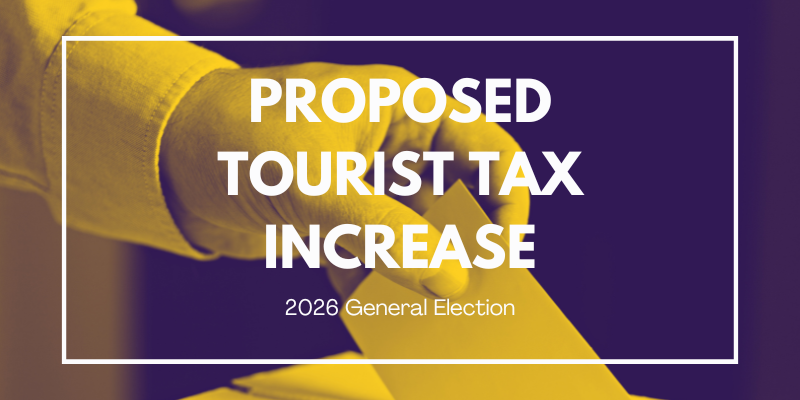 Proposed Tourist Tax Increase 2026